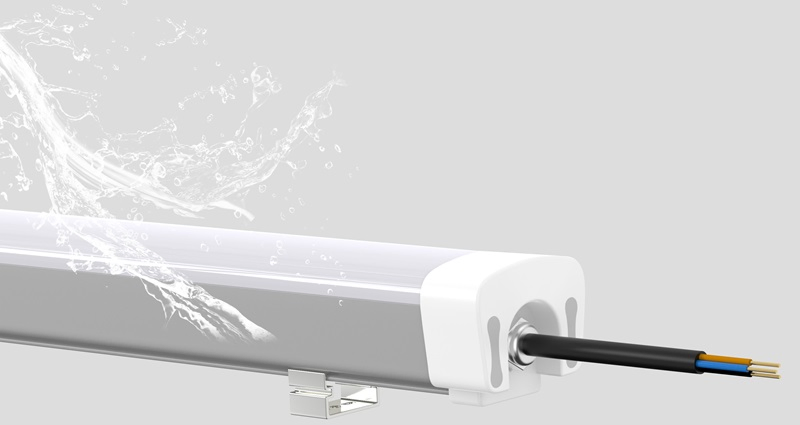 Aluminum Body 1.2m 40W Waterproof Fixture IP66 LED Tri-Proof Light