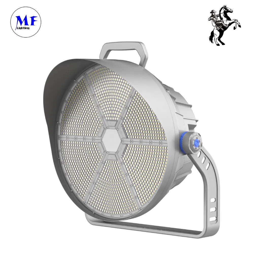 Factory Price High Power Projector Lights 1200W 1000W 800W 600W 400W IP66 LED Flood Light LED High Mast for Footbal Pitches Tennies Court Sport Field