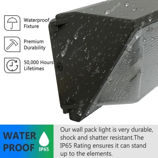 Alva / OEM 70W Waterproof LED Wall Pack Light with 5 Years Warranty