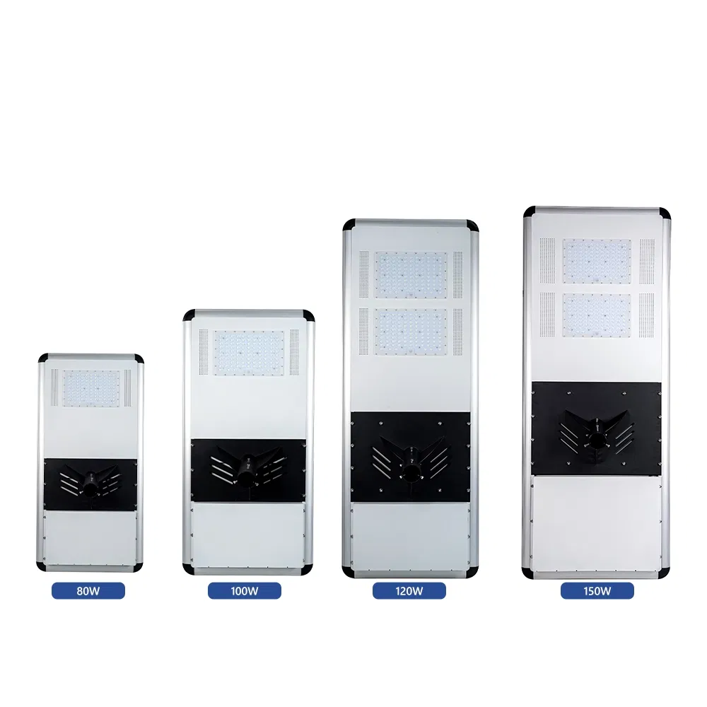 High Quality Durable All in One Integrated Solar LED Street Light for Outdoor Lighting Engineering Projects