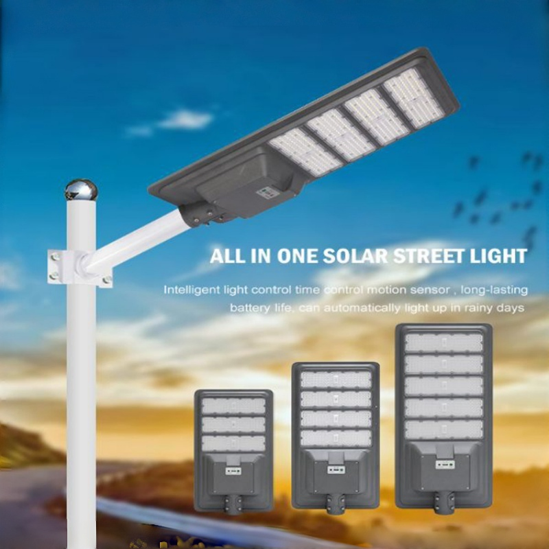 High Brightness IP65 Waterproof All in One LED Integrated Solar Street Light