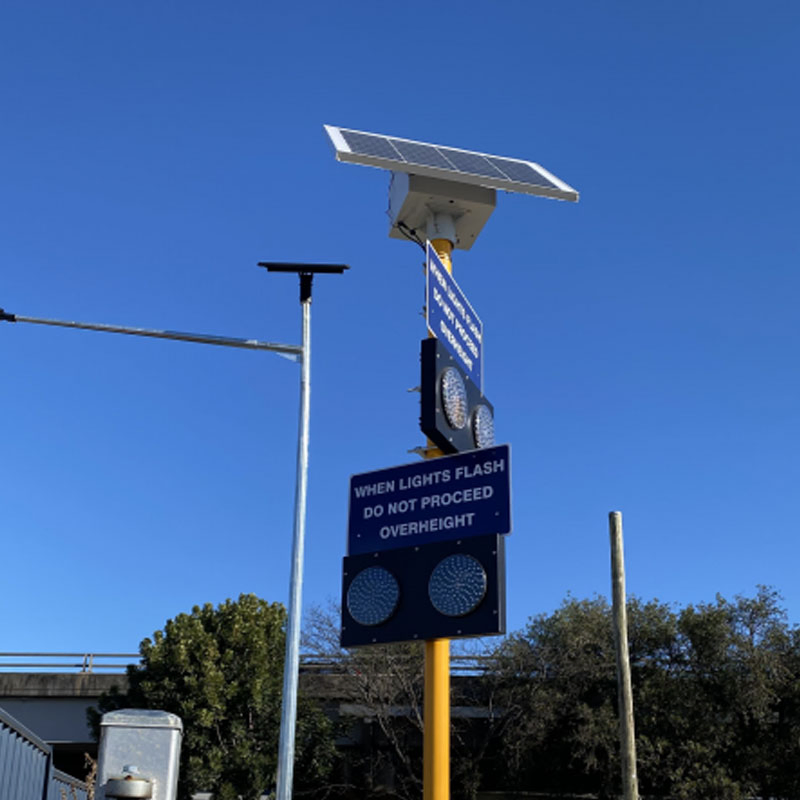 Solar-Powered Over Height Warning System for off-Grid Distribution Centers