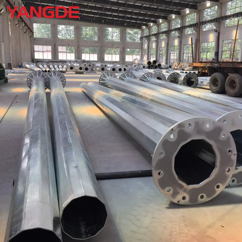 40m 12-Head 1000W LED High Mast Light with Platform &amp; Ladder for Stadium