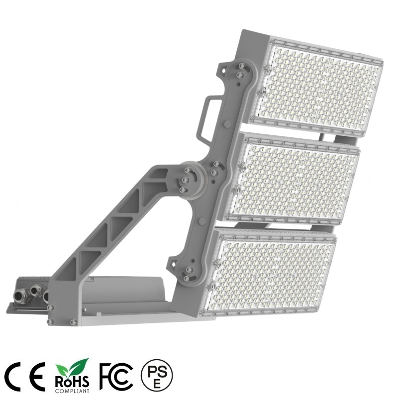 165lm/W 5050SMD IP66 Ik10 5 Years Warranty 1500W LED Stadium Flood Light