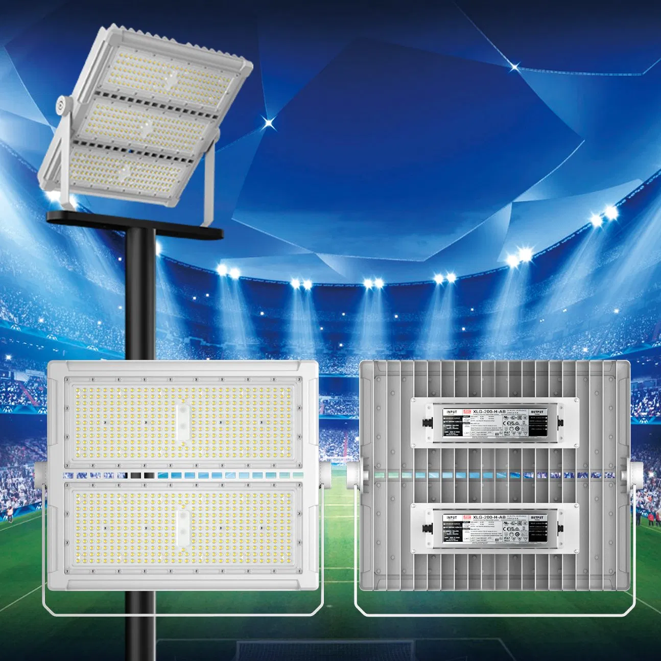 Hot Sale CE AC90-305V Waterproof Lamp 150 Watt LED Tunnel Light