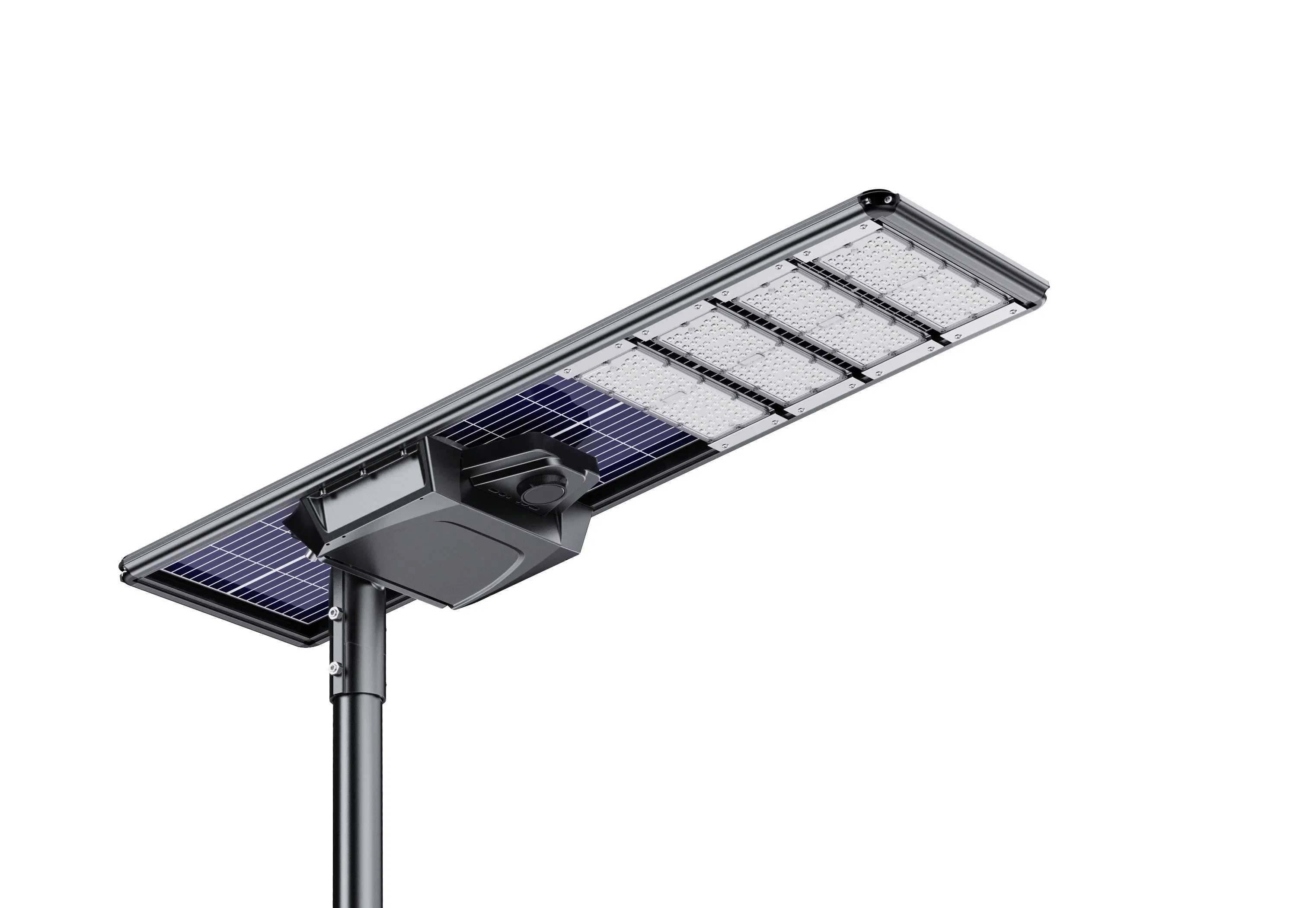 30W/40W/50W/60W/80W/100W120W Integated Outdoor Solar LED Garden All in One Solar Light