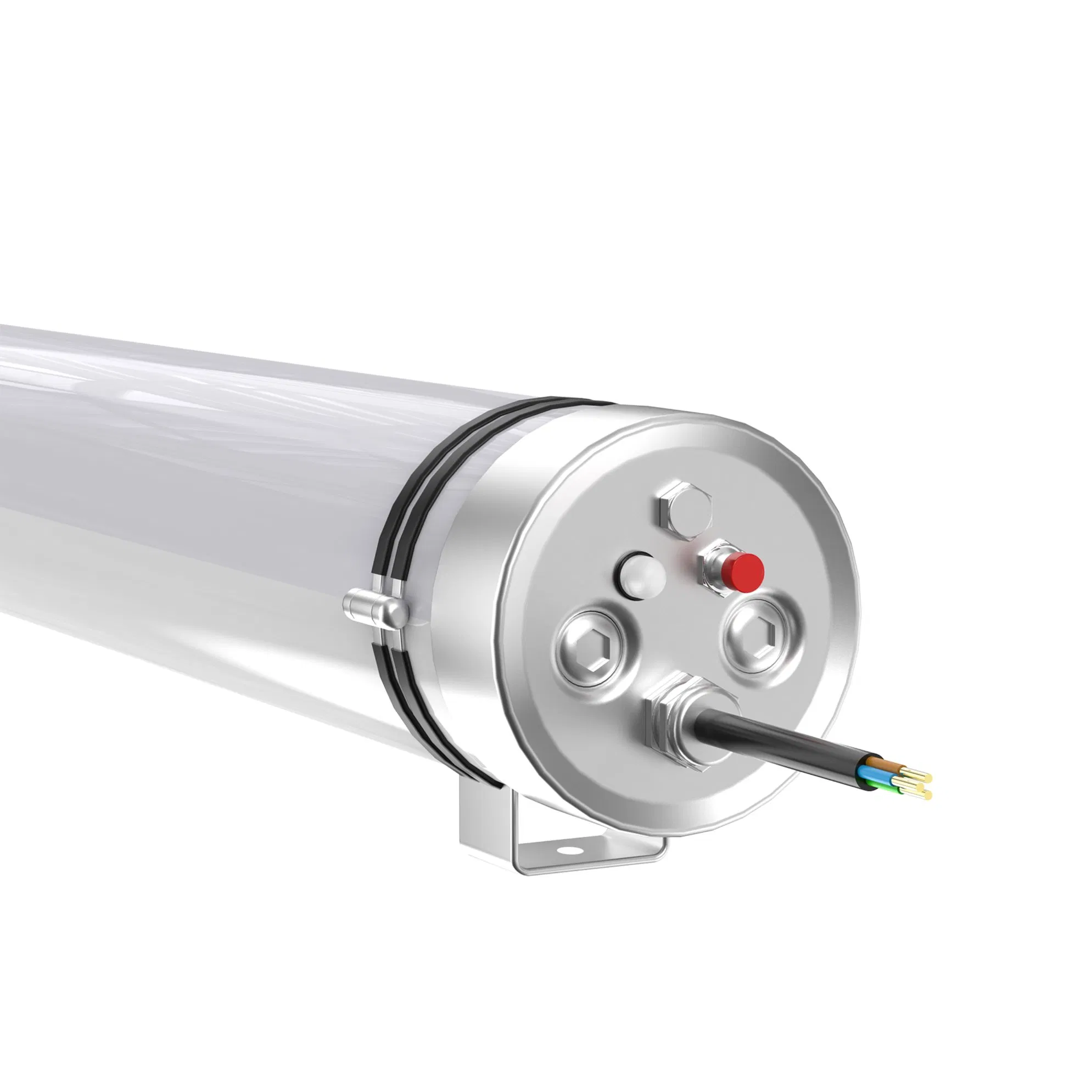 1.2m 40W PC Housing IP67 IP69K Ik10 LED Tubular Tri-Proof Linear Light