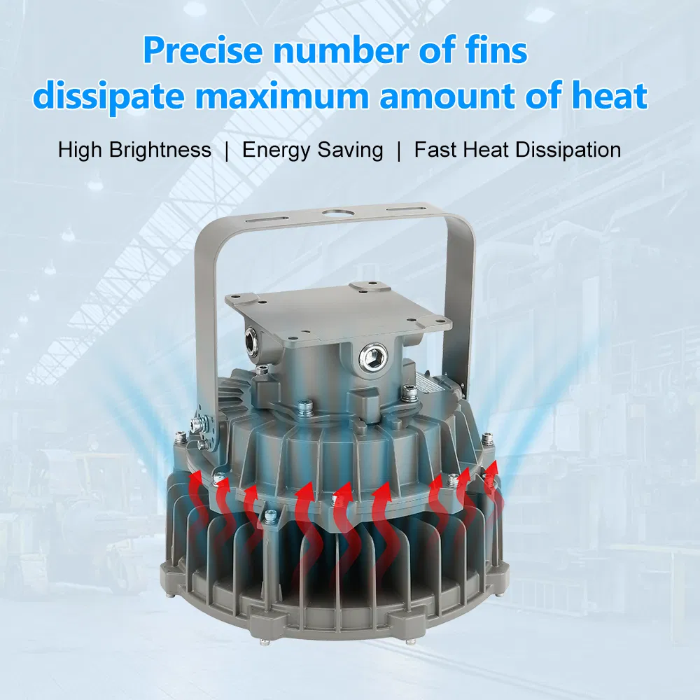 5 Years Warranty UL 20kv Surge Suppression IP65 200W LED Explosion-Proof Light