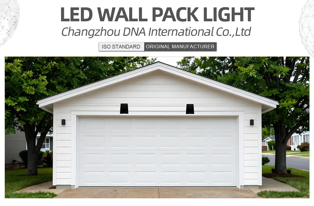 LED Wall Pack Light Banner