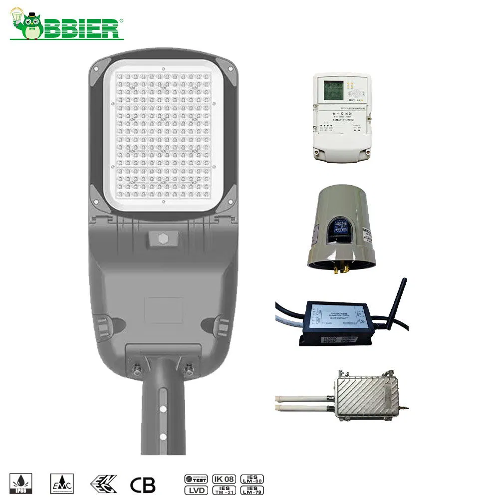 Smart Solar Street Light Controller Wireless Control Systems for RF-Mesh Solution