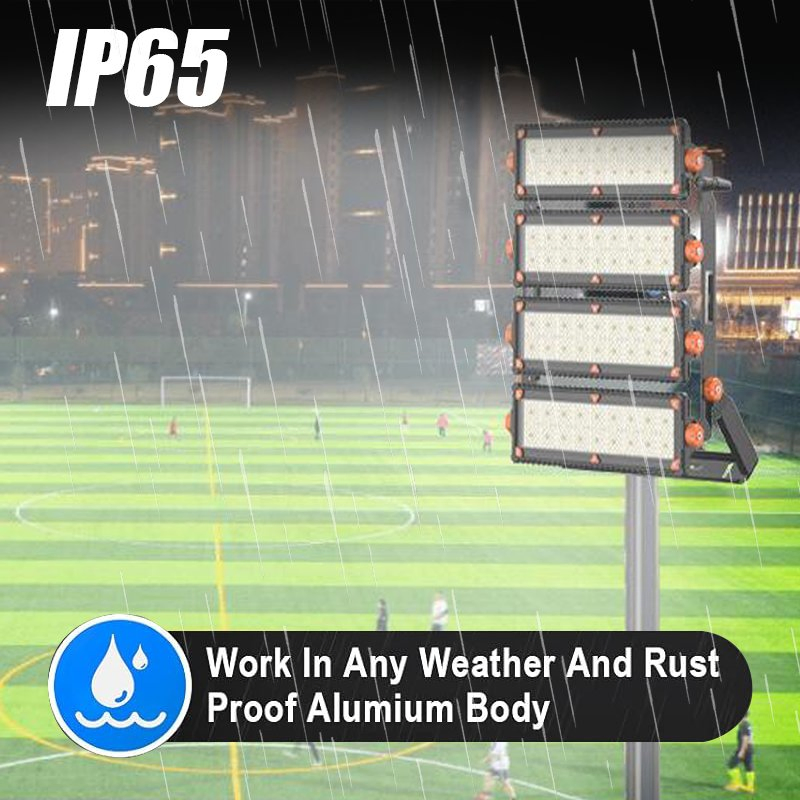 Waterproof IP66 LED Sports 600W Football Field Stadium Flood Light Fixtures