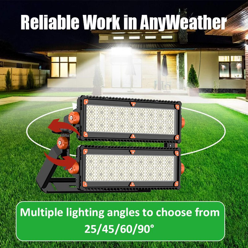 Waterproof IP66 LED Sports 600W Football Field Stadium Flood Light Fixtures
