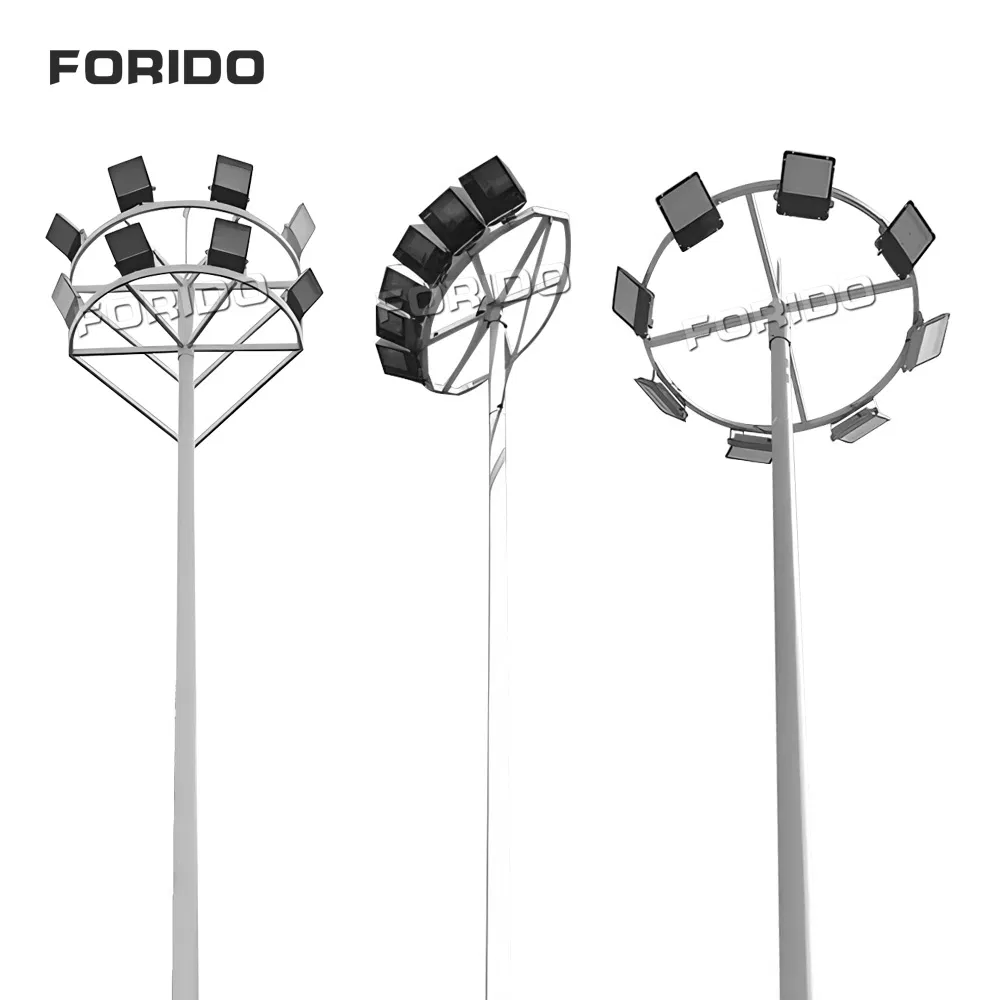 Outdoor LED Waterproof Airport Stadium Dwelling High Mast Light