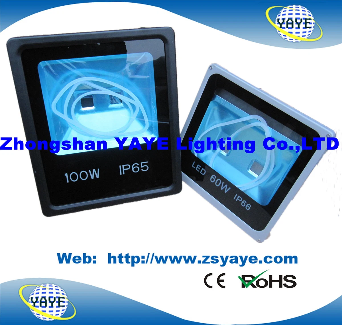 Yaye 18 Ce/RoHS/3 Years Warranty COB 20W LED Flood Light / COB 20W LED Floodlight / COB 20W LED Tunnel Light