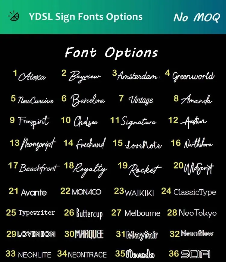 LED Sign Factory Outlet