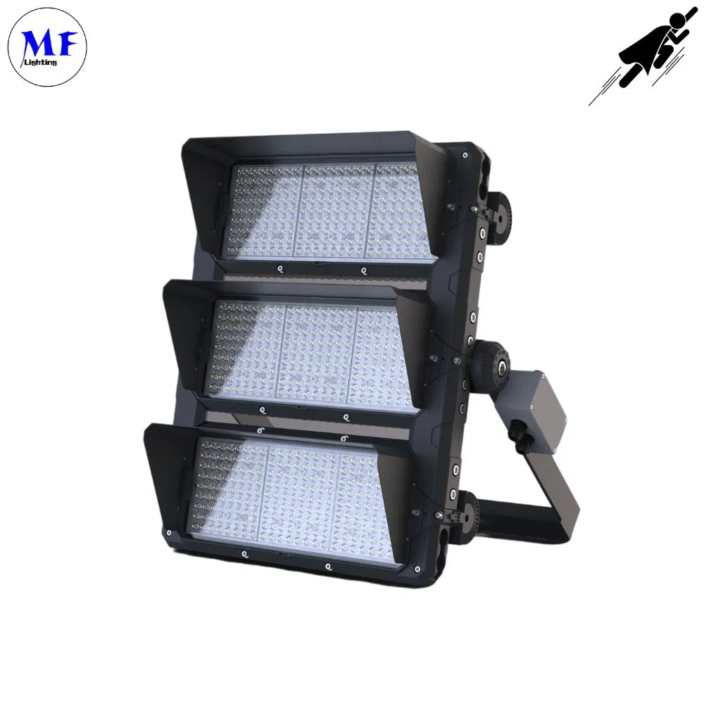Modular 250W 360W 480W 720W 960W IP67 Waterproof Weatherproof Ik09 High Power Mast LED Flood Light for Billboard Port Harbor Marine Lighting Pathway Landscape