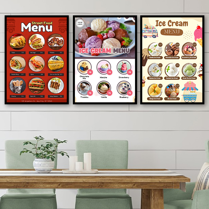 Hot Sale Illuminate Lighting Metal Backlight Light Box Board LED Advertising Billboard Lightbox Profile for Signs