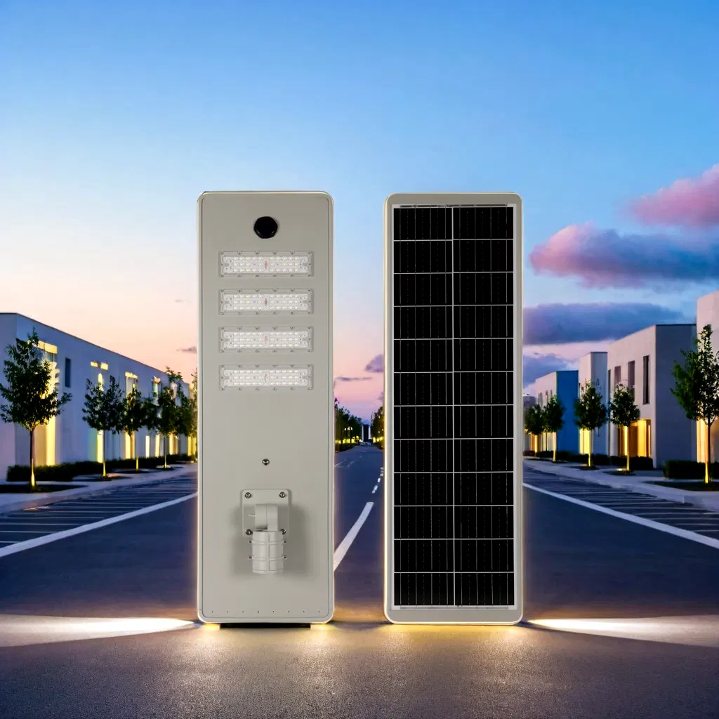 Smart City Solar-Powered LED Street Lighting System for Urban Areas