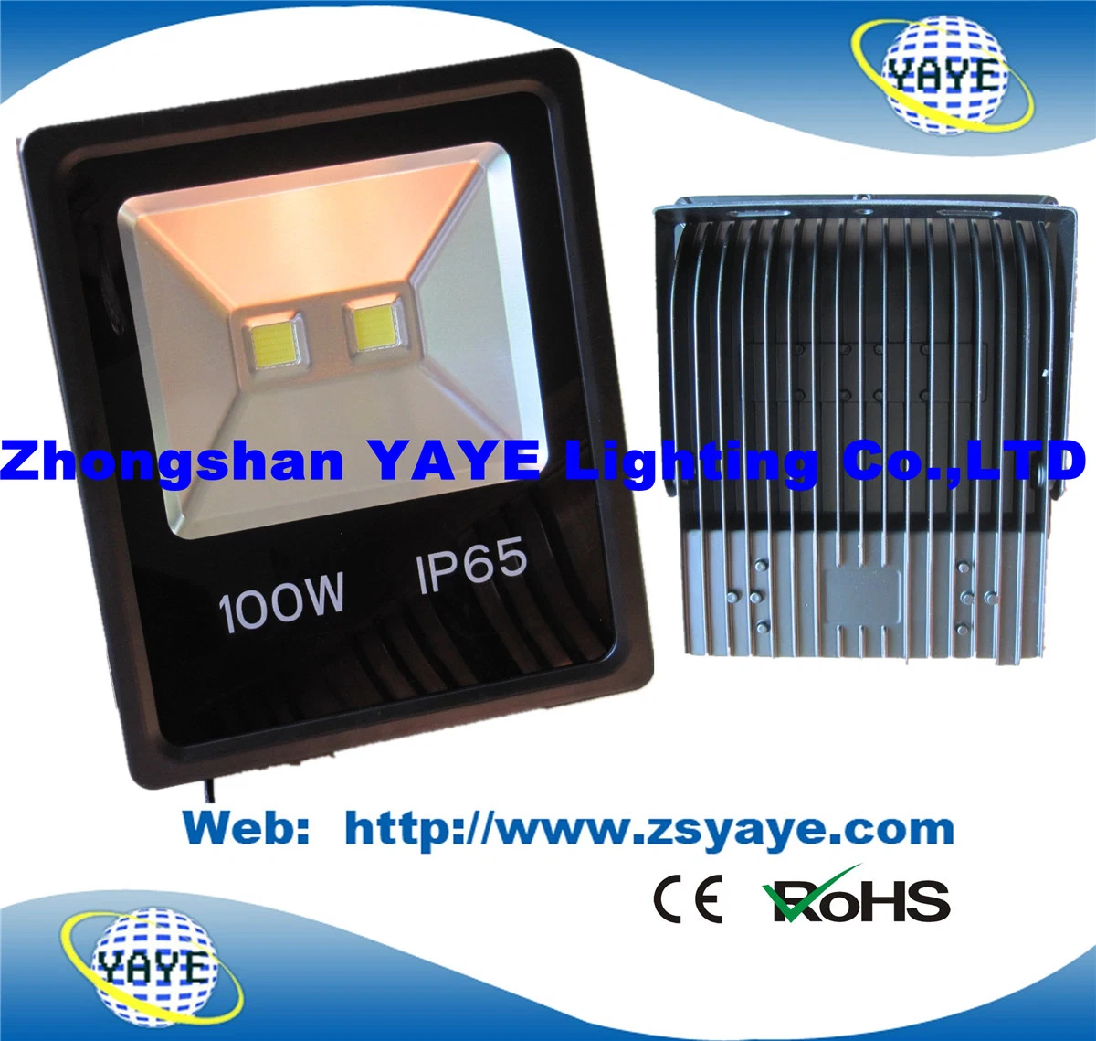 Yaye 18 Ce/RoHS/3 Years Warranty COB 20W LED Flood Light / COB 20W LED Floodlight / COB 20W LED Tunnel Light