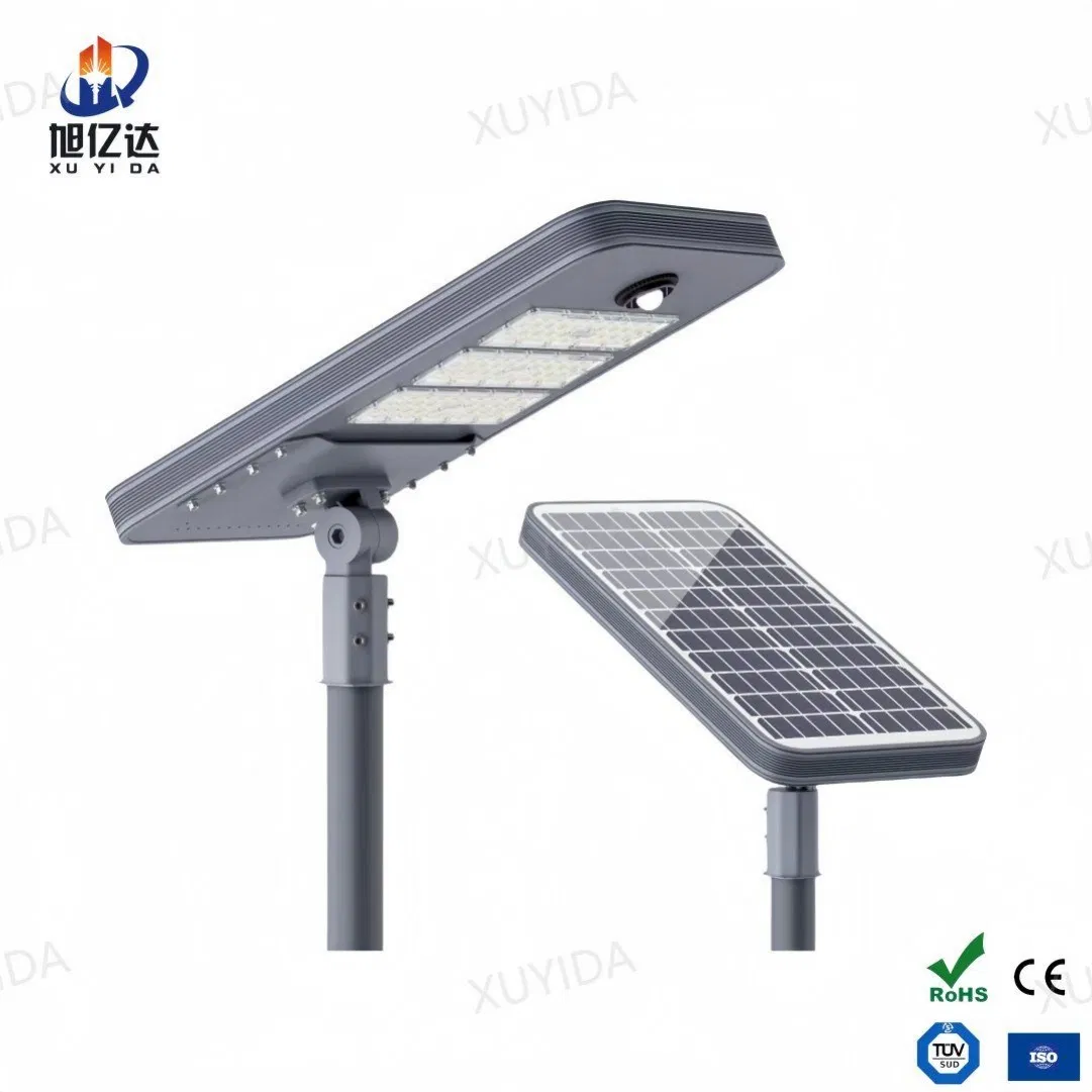IP67 Outdoor Waterproof Lithium Battery Integrated 40W/60W/80W/100W/120W All-in-One with Camera LED Solar Street/Road Light