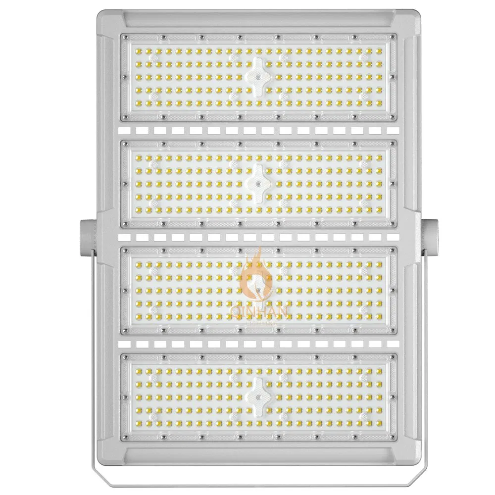 Wide Voltage AC100V 230V 277V 305V 0-10V Dimmable IP65 Outdoor Energy Saving Luminaire 400W Stadium LED Flood Light with Inventronics Driver 7 Years Warranty