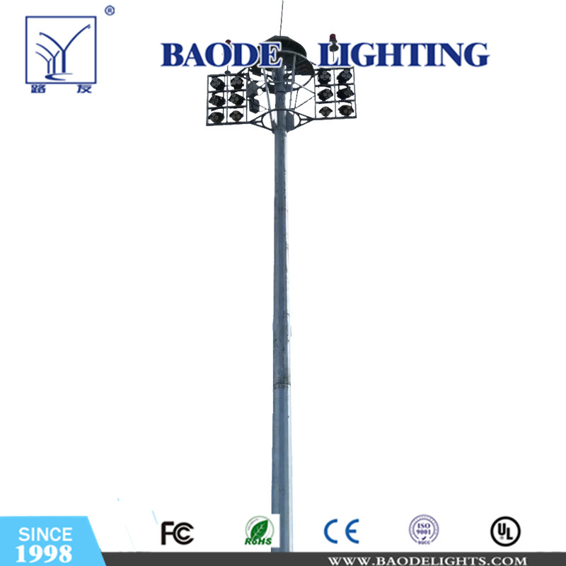 Suppler of China Flood Light 30m 800W LED High Mast Lighting Tower