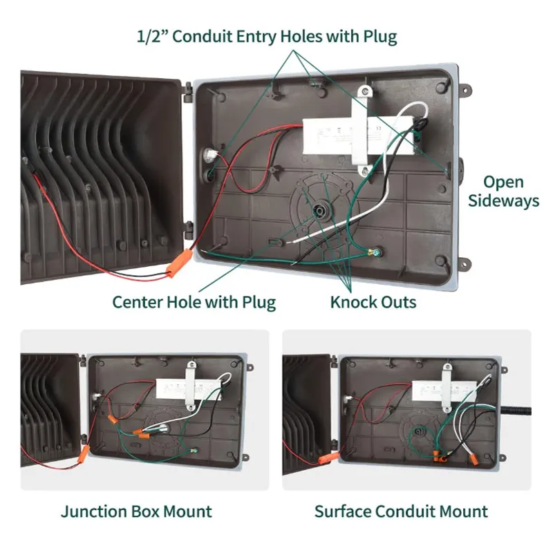 LED Wall Pack Light View 5
