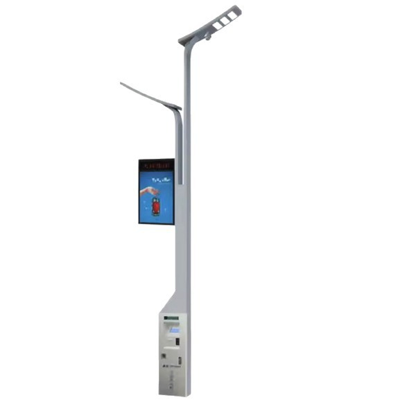 Advanced Smart Light Pole System with Smart City Integration