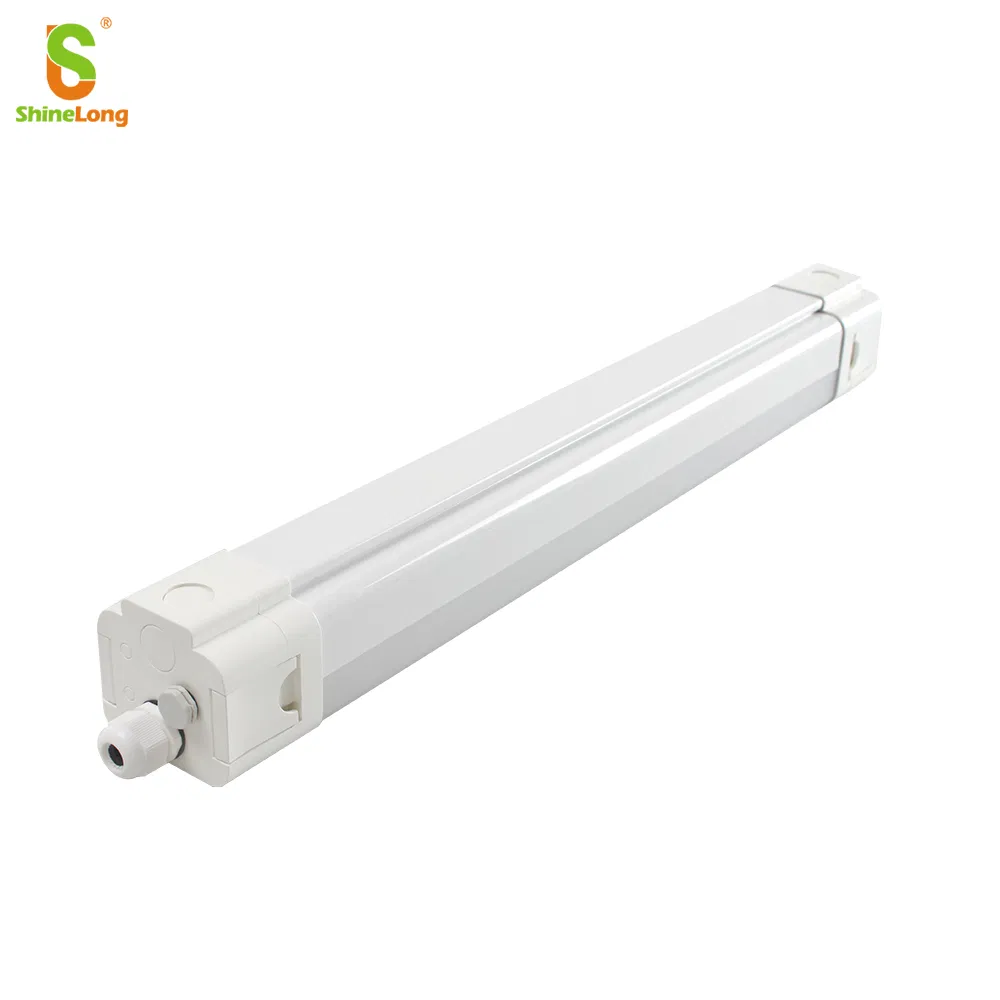 Tool-Free LED Tri-Proof Light with 120 Beam Angle and High Ra
