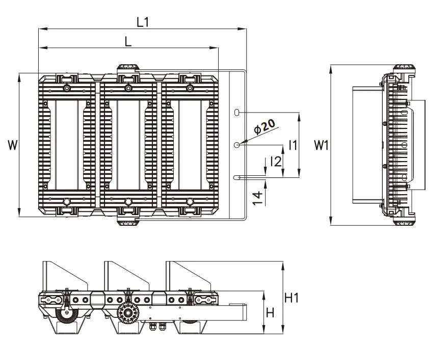 Dimensions Drawing