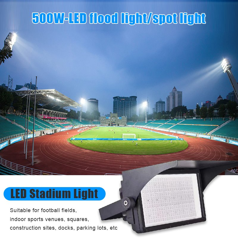 High Lumen 400W-2000W SMD LED Flood Light for Football Field Soccer Stadium Waterproof IP65 IP67 Aluminum Body High Bright
