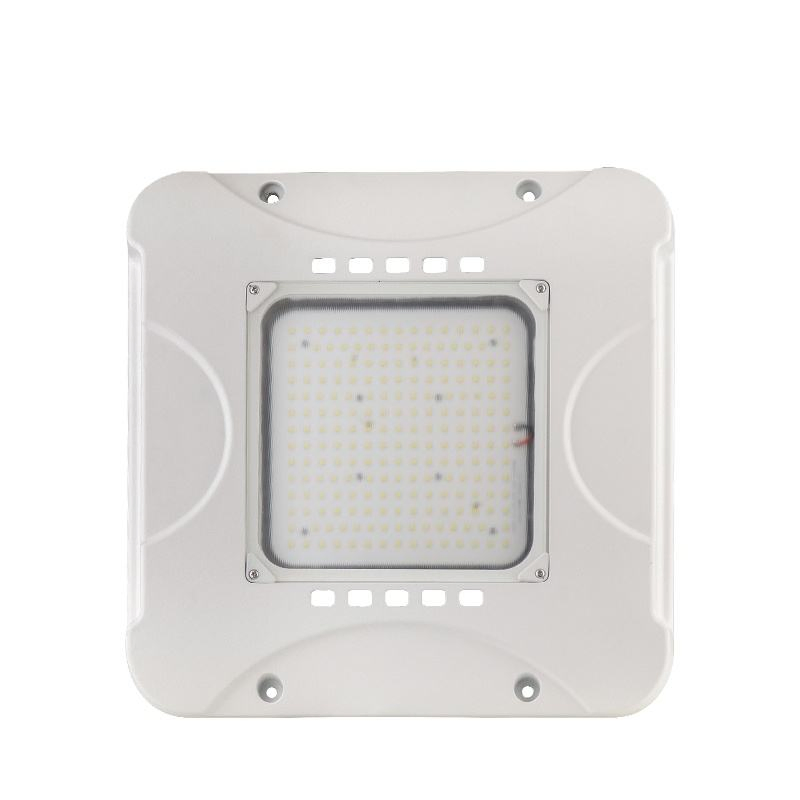 ETL Dlc Listed Waterproof IP65 Petrol Oil Station LED Light 200W Square LED Canopy Gas Station Lighting Fixture