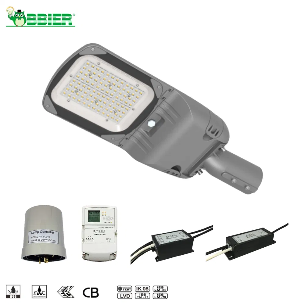 Energy-Saving 240W LED Road Lighting System Smart Waterproof Featuring High-Transmittance Photocell Sensor
