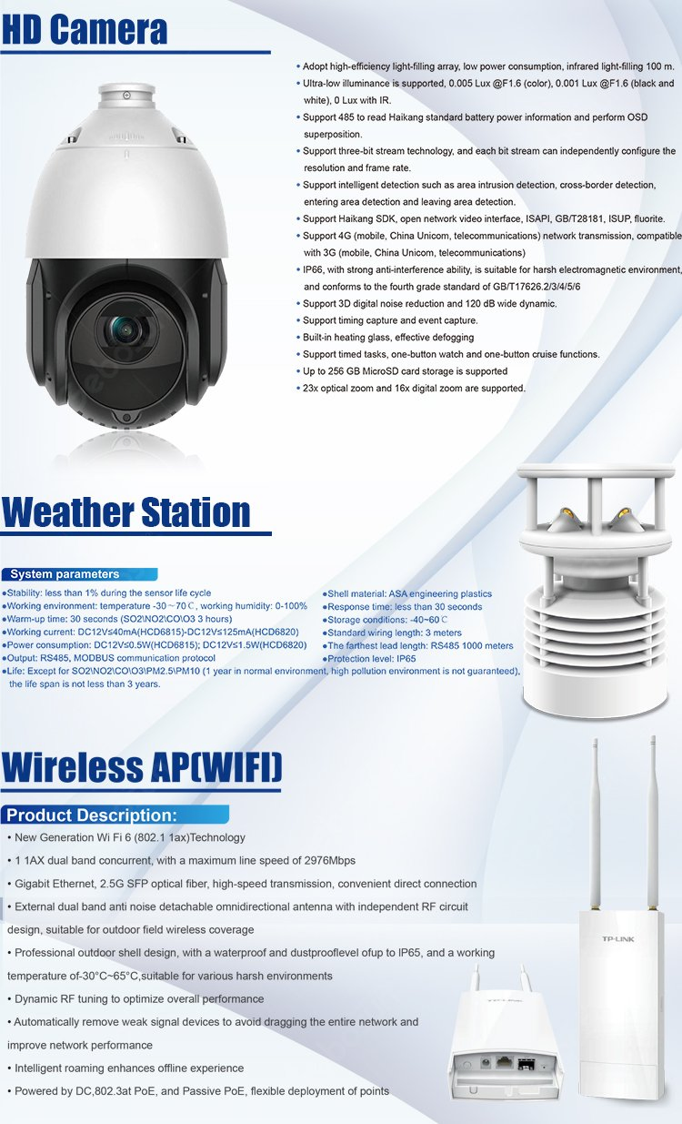 Smart Pole System with Loudspeaker for Public Broadcasting