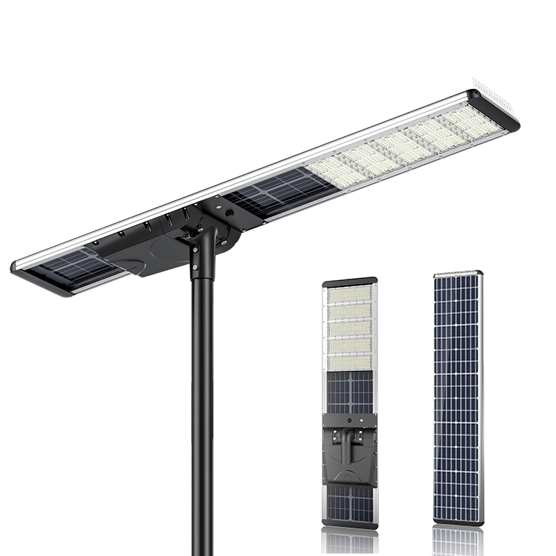 Commercial 120W 150W 180W Solar Street Light Integrated Powered LED 100W MPPT Solar Street Light Controller
