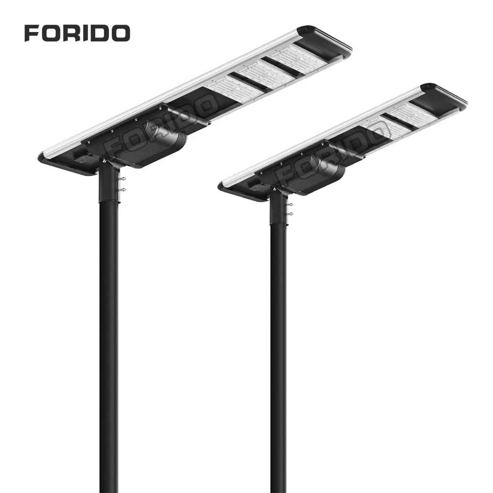 Outdoor All in One Garden Lamp Integrated Solar Power LED Llight Parking Lot Street Light