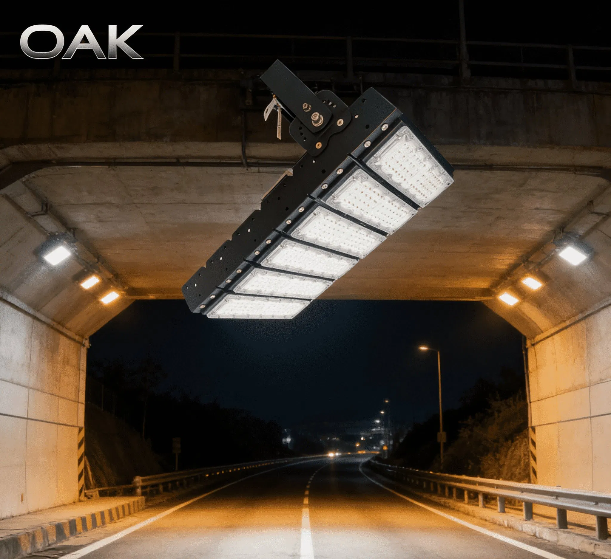 500W LED SMD Outdoor Flood Light for Road Tunnel Cool Warm Light