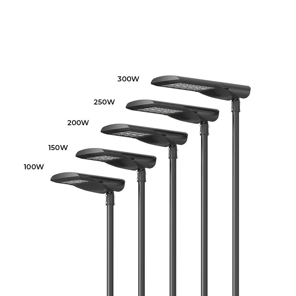 IP66 Waterproof Outdoor LED Street Lampadaires Energy Saving City Road High Quality SMD Smart Street Lighting System