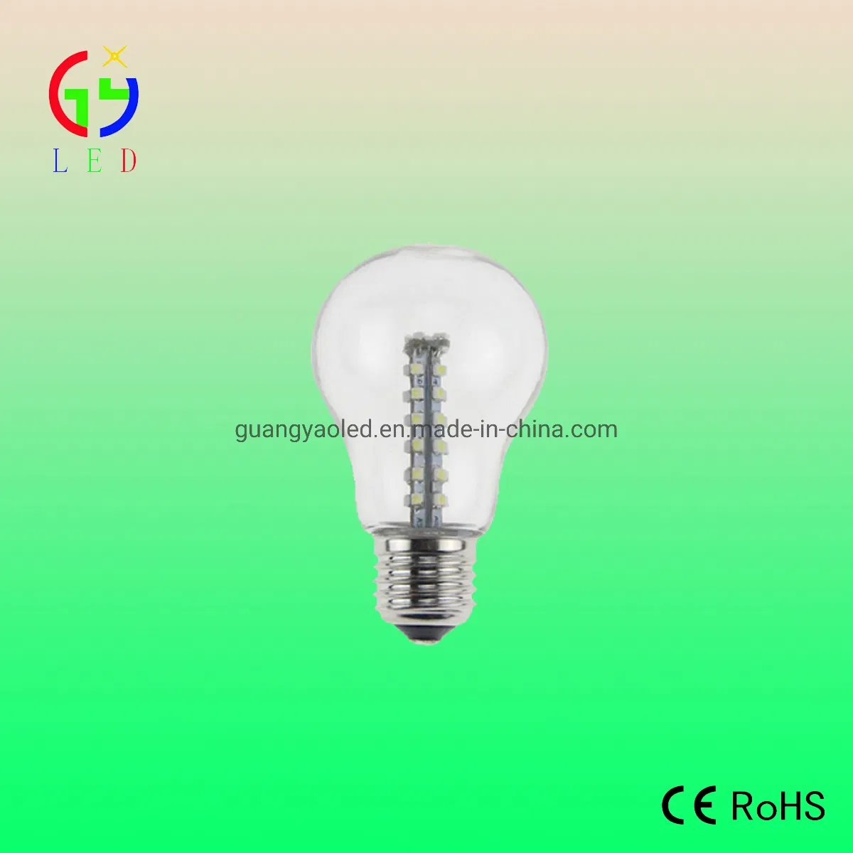 New Design LED G50 Ball Bulb, LED G50 Clear Bulb for Decorating, LED G16 E26 Base for Sign Billboard Lighting