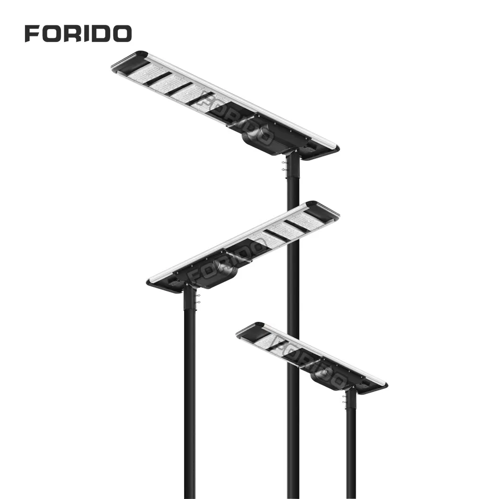Outdoor All in One Garden Lamp Integrated Solar Power LED Llight Parking Lot Street Light