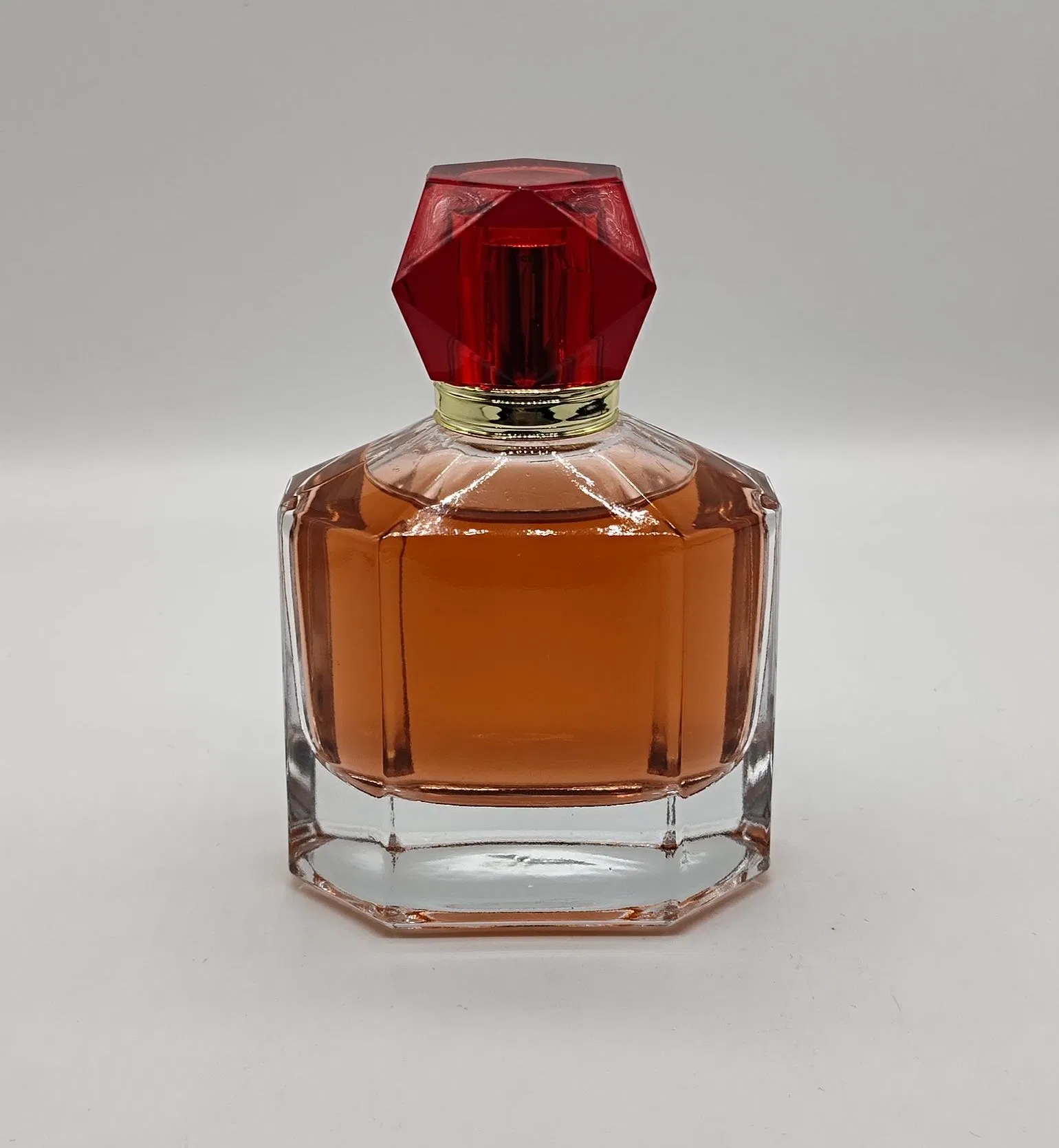 50ml 100ml Diamond Glass Perfume Empty Bottle Design Unique Wholesale Shape Custom