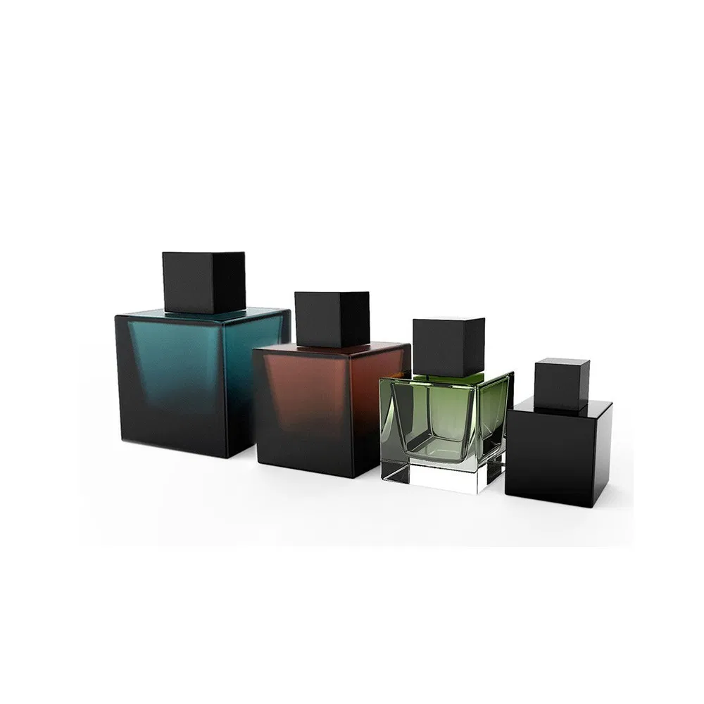 Labeling Custom Color Logo 25ml 50ml 100ml High Quality Luxury Beautiful Round Shape Glass Spray Perfume Bottle