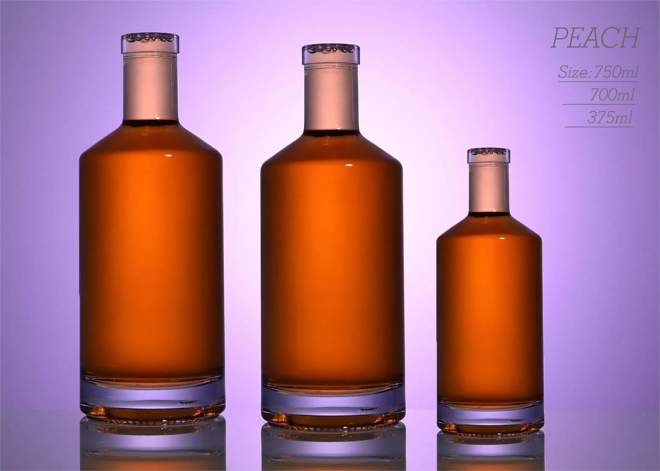 Rsg Distillery Whisky Brandy Xo Vodka Tequila Pirit Liquor Rum Wine Champagne Special Shape Custom 375ml 500ml 700ml 750ml Glass Bottle