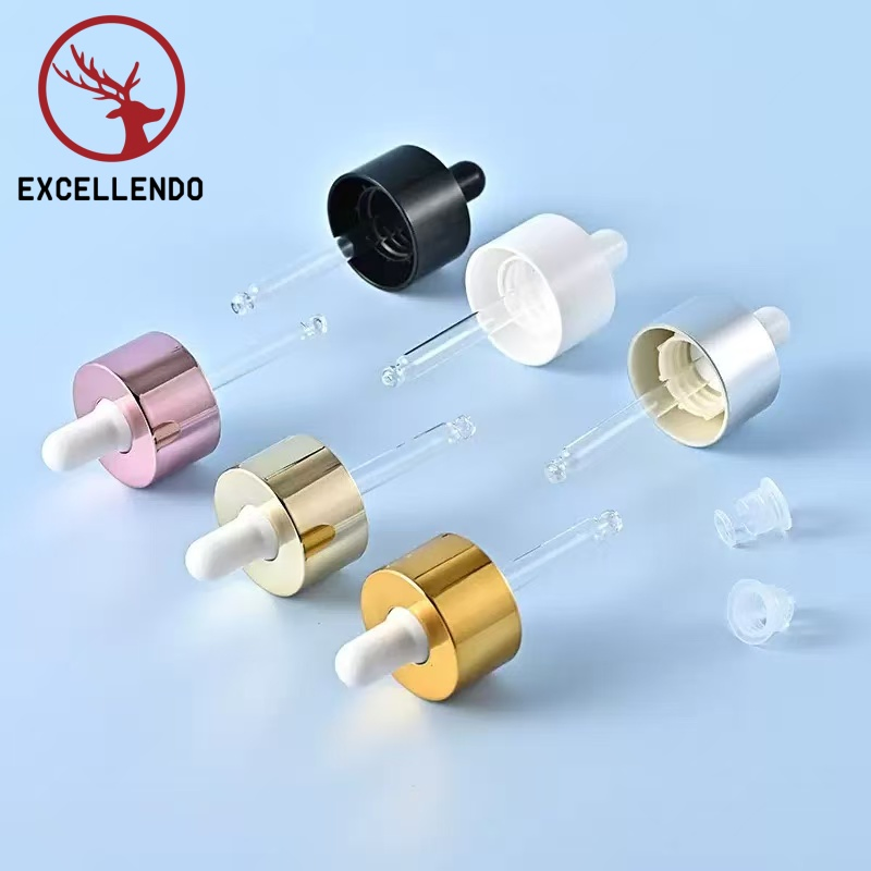 15ml, 20ml, 30ml, 40ml, 50ml Thick Base Flat Shoulder Dropper Bottle Serum Bottle