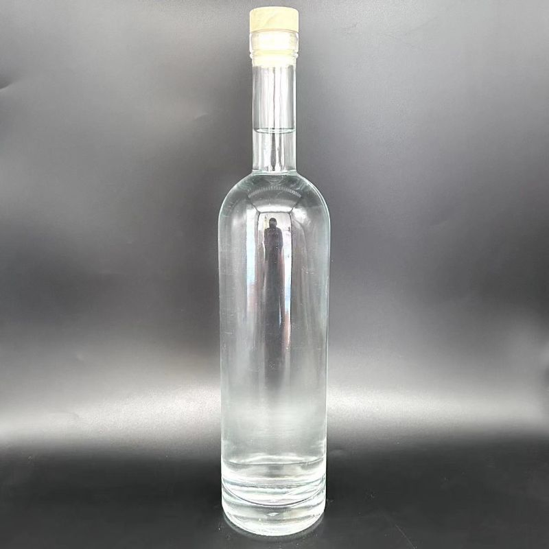 700ml 750ml 1000ml High Flint Fancy Vintage Empty Tequila Spirit Glass Bottles