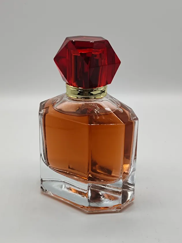 Diamond Glass Bottle