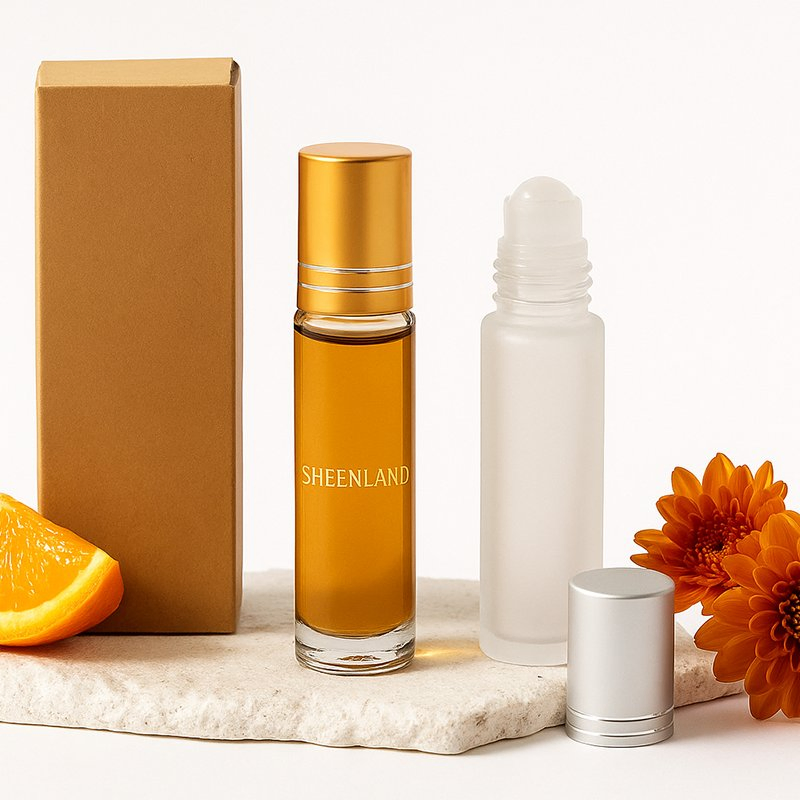 10ml Frosted Matte Black Glass Roll-on Bottle for Perfume Essential Oils with Screen-Printed Surface