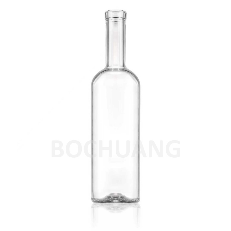 Extra Flint Glass Liquor Spirits Empty Bottle 100ml 200ml 355ml 475ml 500ml 700ml 750ml 1000ml for Whiskey Vodka Tequila Brandy Gin Rum Packaging