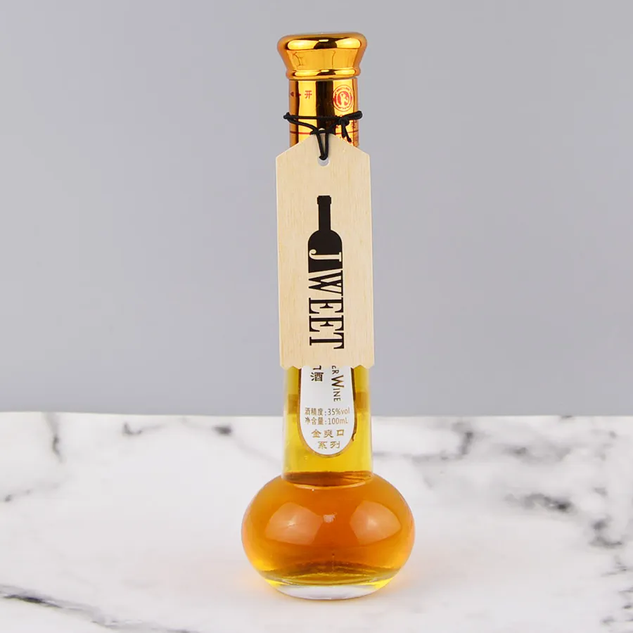 100ml Mini Glass Bottle view 2