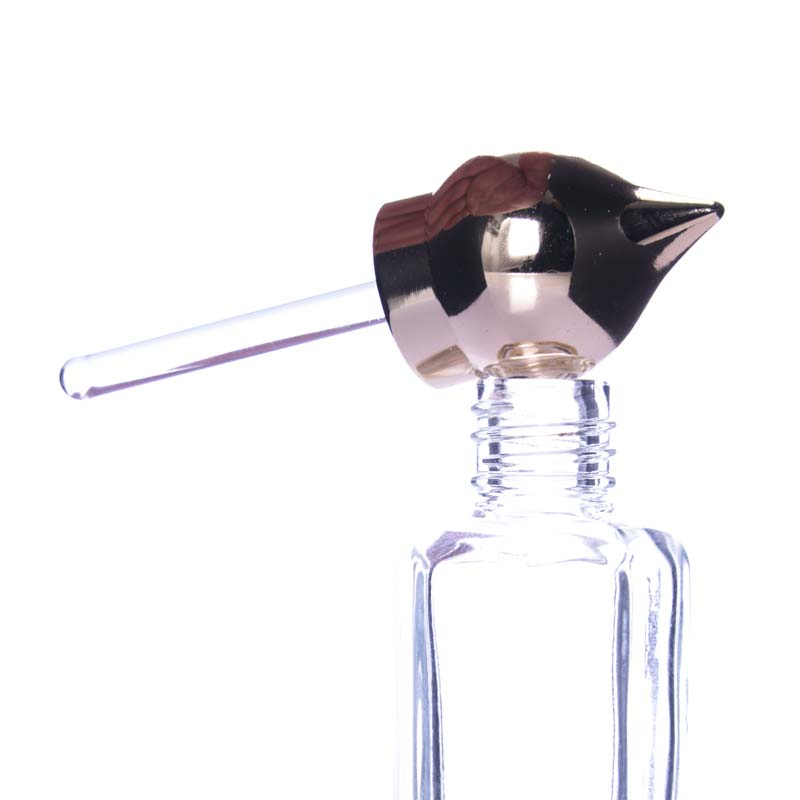 Arabic Thick Base 12ml Attar Glass Oud Oil Perfume Bottles with Cap